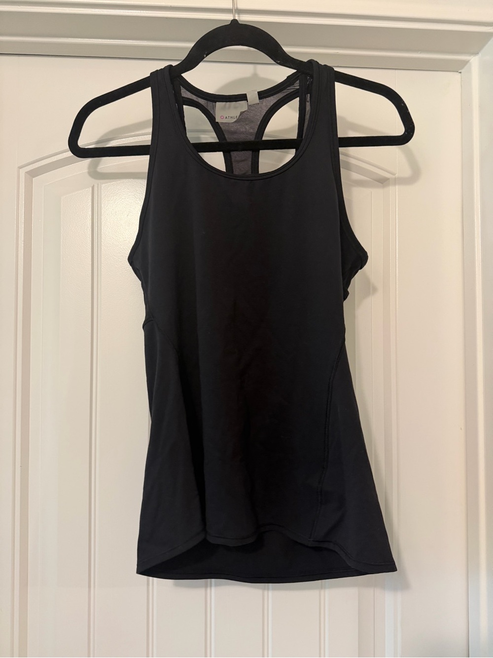 Athleta Black Racerback Performance Tank
